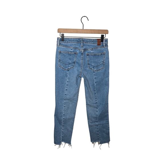 VANS Women’s Paneled Mid Rise Skinny Jeans Size 25 - Picture 2 of 7